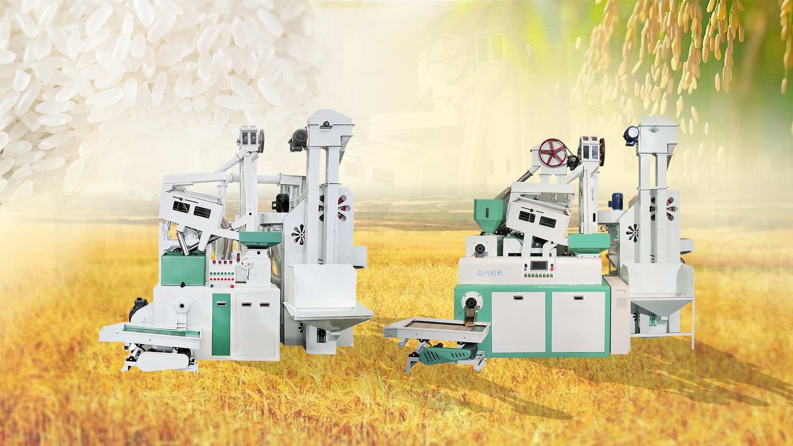 Rice milling machinery
