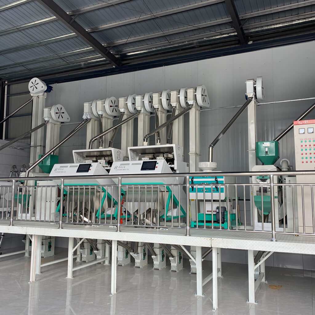 Global Rice Mill Fully Automatic Rice Milling Production Line | Complete Rice Processing ...